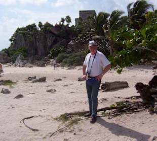 Der Strand von Tulum