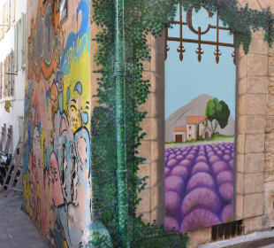 Künstler-Viertel Le Panier