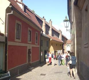 Vicolo d'oro, castello di Praga