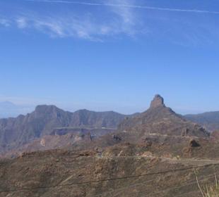 Blick zum Roque Bentayga