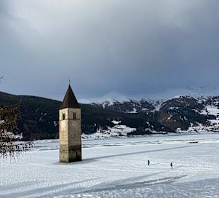Kirchturm im Reschensee