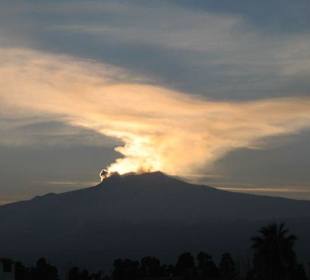 Etna tramonto