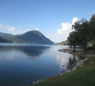 Am Hafen von Porlezza