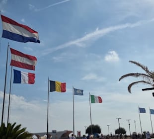 Die Fahnen am Zenith