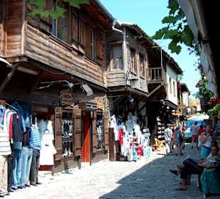 Die alten Häuser von Nessebar