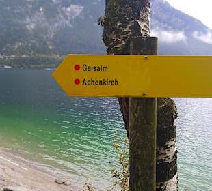 Seeuferweg Maurach - Achenkirch