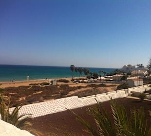 Blick auf den Strand 