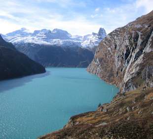 Zervreilastausee oberhalb von Vals