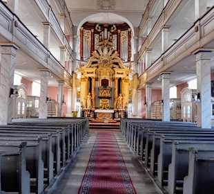 Blick in die Kreuzkirche