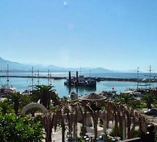 Ausblick im Hafen von Alanya