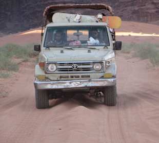 Jeep von der Wüstentour
