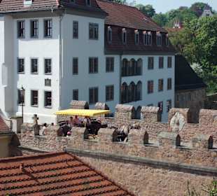 Mit der Kutsche gehts auch nach oben