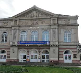 Blick zum 1862 eröffneten Theater von Baden-Baden