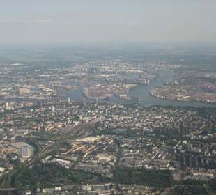 Hamburg von oben