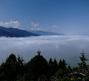Blck vom Kellerjoch auf dem Weg dorthin