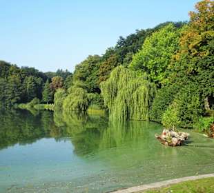 Der Außenmühlenteich im Harburger Stadtpark