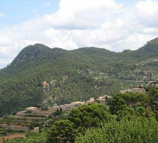 Blick über die Umgebung von Banyalbufar