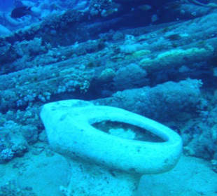 Sanitärgroßhandel am Yolanda-Riff