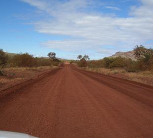 Karijini National Park - der Weg dort hin