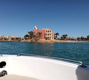 Lagunenfahrt durch El Gouna