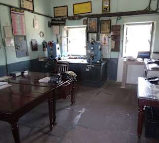 Büro des Stationsvorstehers