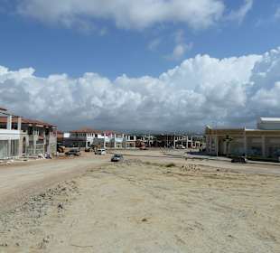 Blick von der Strandseite auf das neue Kumköy