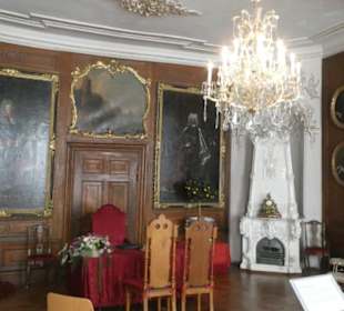 Schloss Friedenstein: bei der Innenbesichtigung