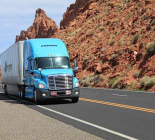 Auf dem Weg zum Bryce Canyon