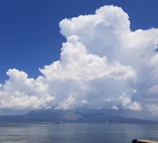 Gewitter über dem Pantokrator