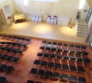 Die Kirche in der Veste Heldburg