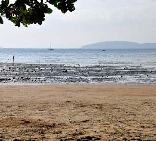 Railay Beach bei Ebbe
