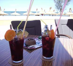 Sangria an der Promenade