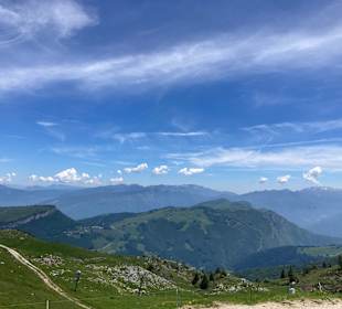 Ausblick Monte Baldo auf Gardasee