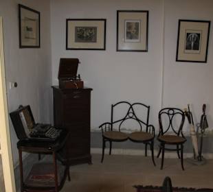 Blick ins Arbeitszimmer