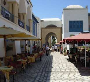 Die neue und bunte Medina in Hammamet-Yasmine