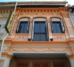 Typisches Gebäude in diesem Stadtteil