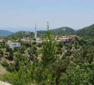 Ausblick vom Restaurant im Taurusgebirge