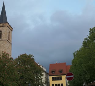 Blick zur Ägidienkirche (Krämerbrücke-Wenigemarkt)