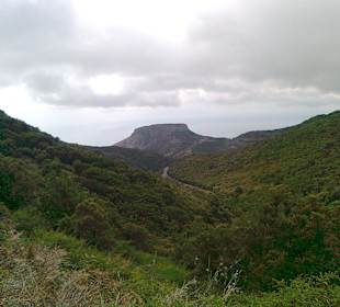 Nationalpark Garajonay, Blick auf La Fortalezza