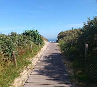 Aufgang zum Strandabschnitt