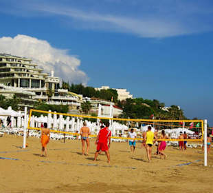 Vom Sunrise Richtung Kumköy-Evrenseki am Strand