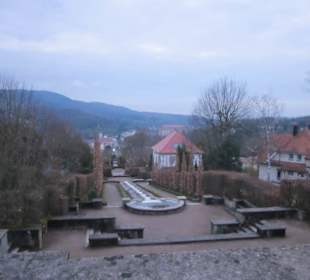 Pardies Kskade von oben