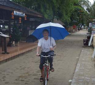 Auch im Regen fährt es sich gut