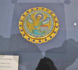 Medaillon 1, vergoldet / ca. 1150