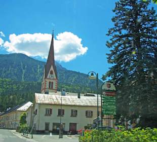 Die Kirche im Dorf Plöcken