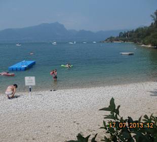 Bucht mit Kiesstrand