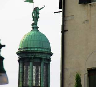 Türme in Venedig Festgehalten