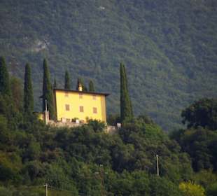 Häuser im Hinterland