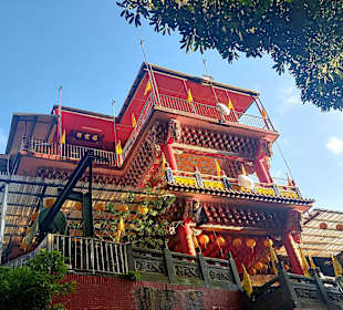 Tempel am Elephant Mountain Xiangshan Hiking Trail