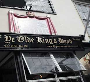 Fish & Chips Pub bei Windsor Castle